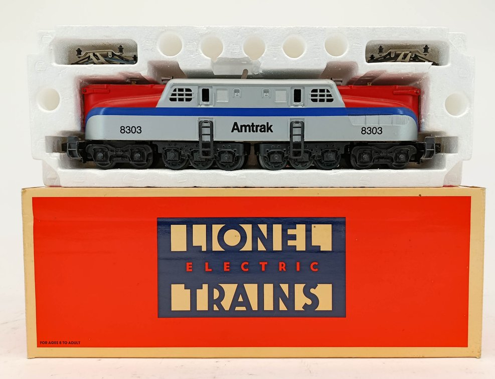 LIONEL O GAUGE 6-18303 AMTRAK GG-1 LOCOMOTIVE, OB  INV 263380097