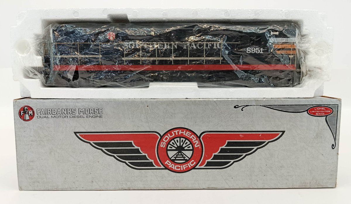 LIONEL 6-8951 SOUTHERN PACIFIC FAIRBANKS MORSE DUAL MOTOR DIESEL ENGINE, OB INV 263380127