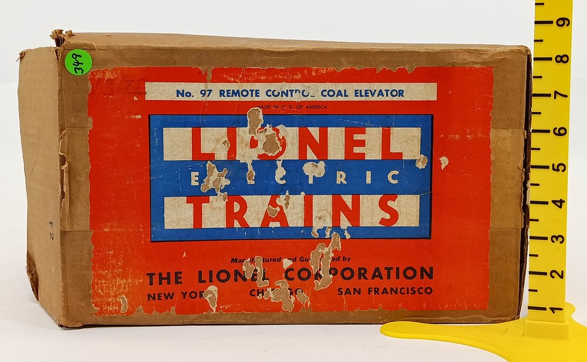 LIONEL 97 REMOTE CONTROL COAL ELEVATOR, OB INV 263380176