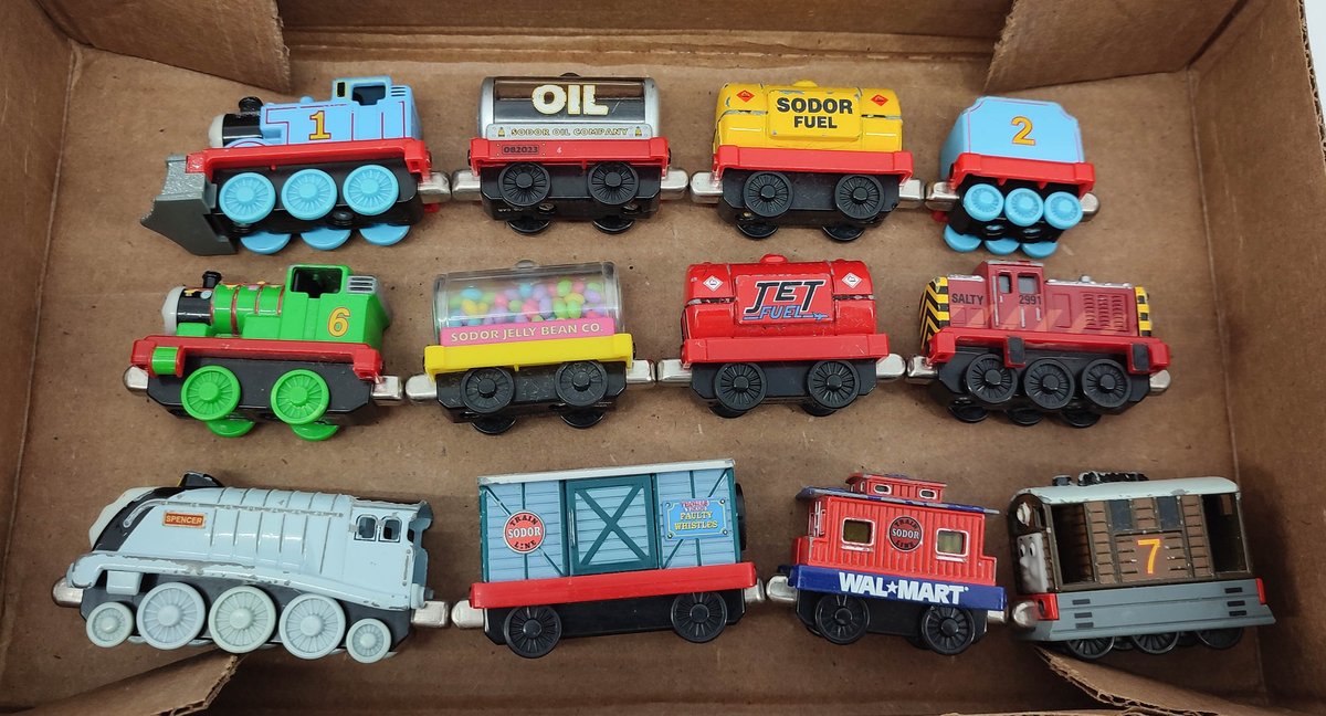 12 PC THOMAS THE TRAIN MIXED CARS  INV 262380408