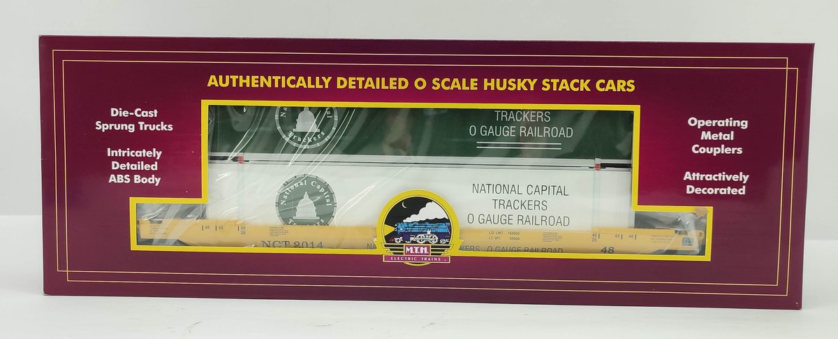 M.T.H. NATIONAL CAPITAL TRACKERS HUSKY STACK CAR 20-95149 OB  INV 262380432