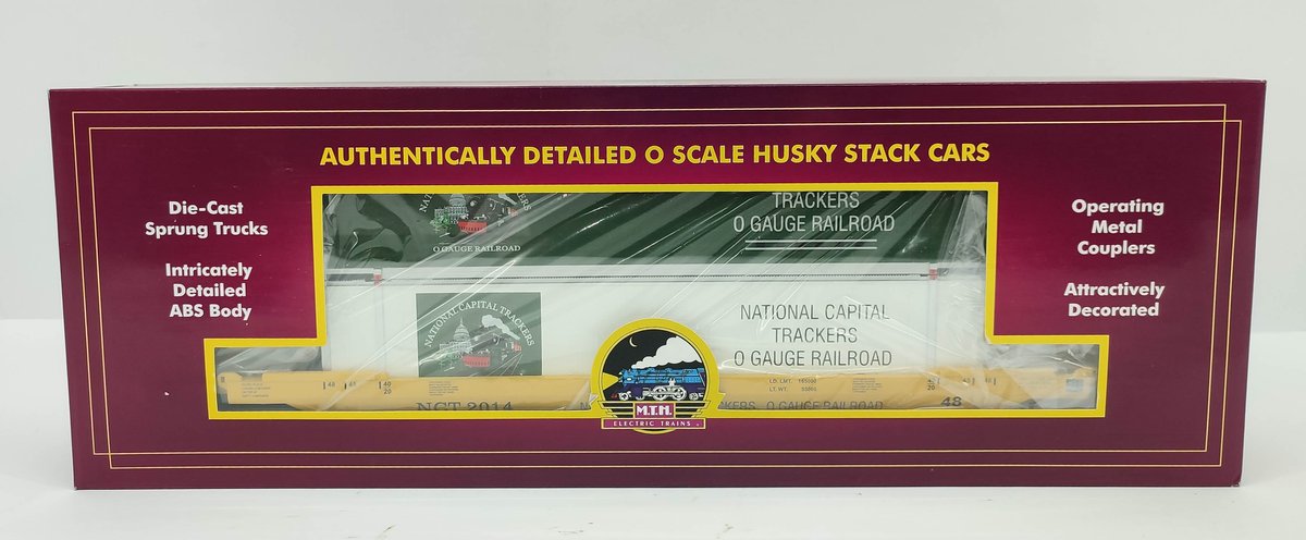 M.T.H. NATIONAL CAPITAL TRACKERS HUSKY STACK CAR 20-95149 OB  INV 262380433