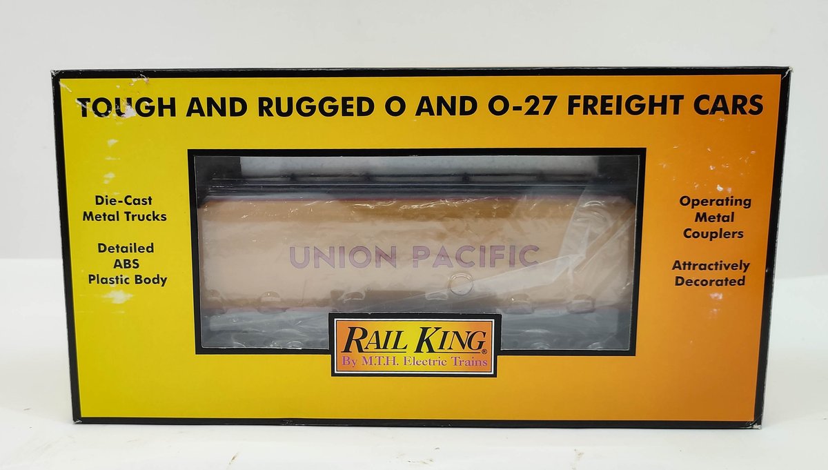 RAIL KING UNION PACIFIC (YELLOW) AUXILIARY WATER TENDER 30-79303 OB  INV 262380439