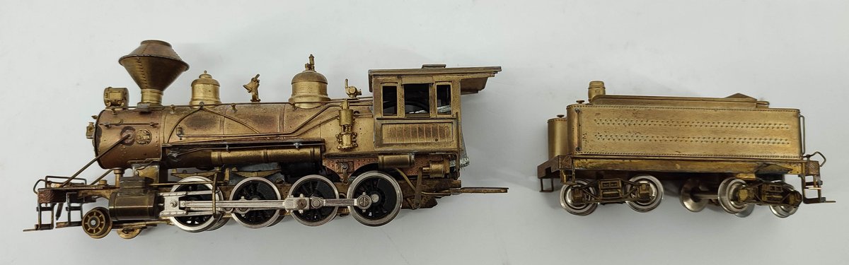HO GAUGE UNITED TOKYO BRASS STEAM LOCOMOTIVE & TENDER OB  INV 262380471