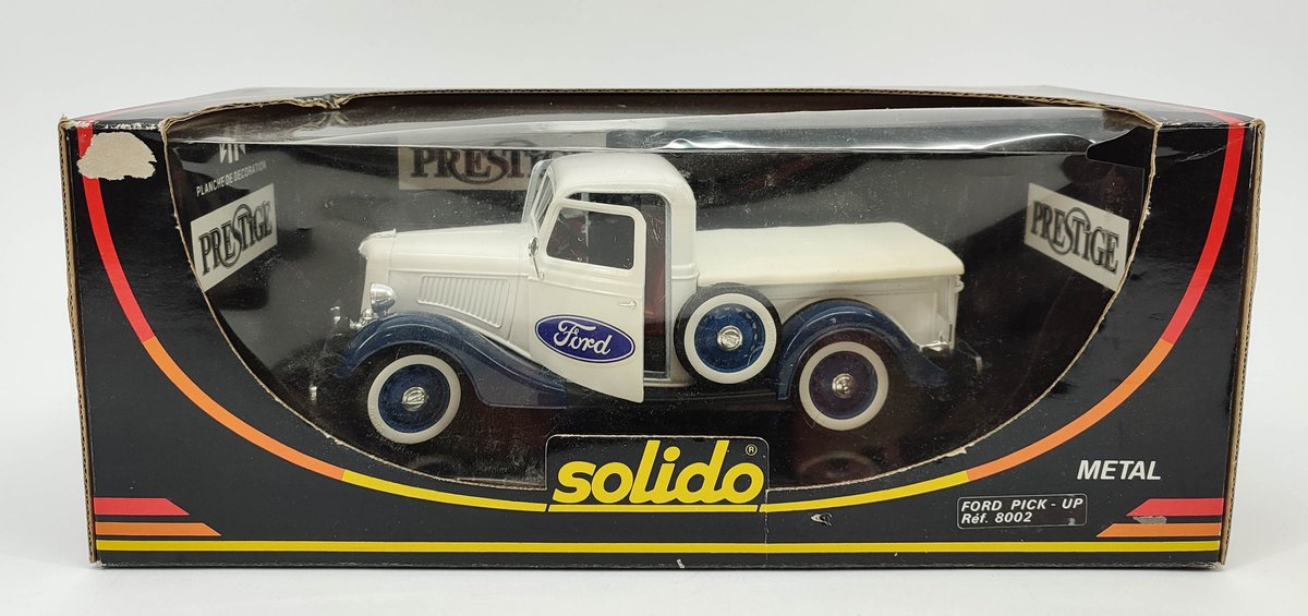 TOYS SOLIDO PRESTIGE FORD PICK-UP TRUCK REF. 8002 MADE IN FRANCE OB  INV 262380503