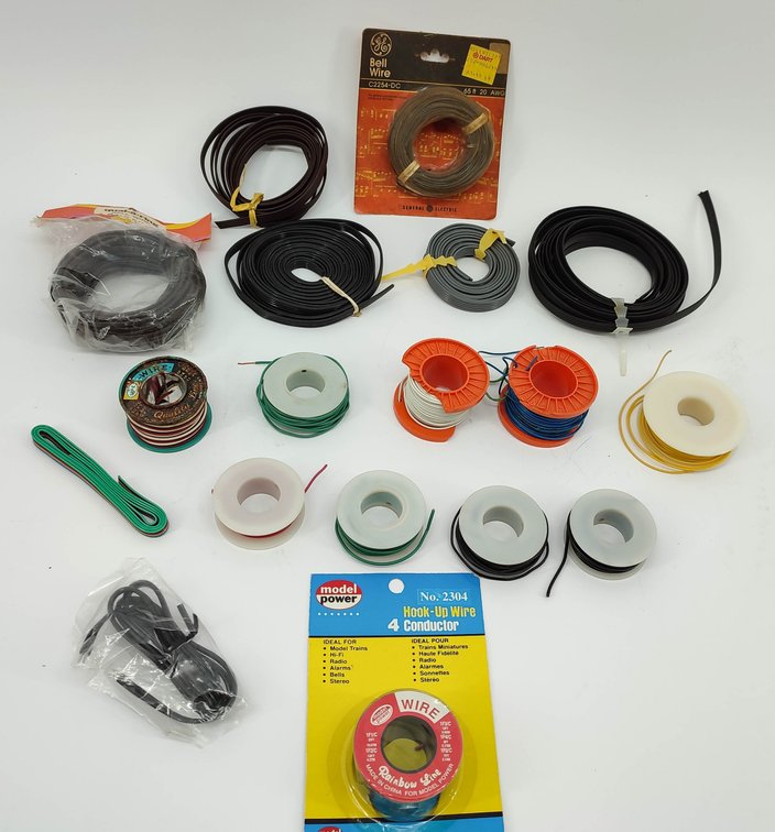 ELECTRICAL ASSORTED ELCTRICAL WIRE, HOOK-UP WIRE  MIXED  INV 262380513
