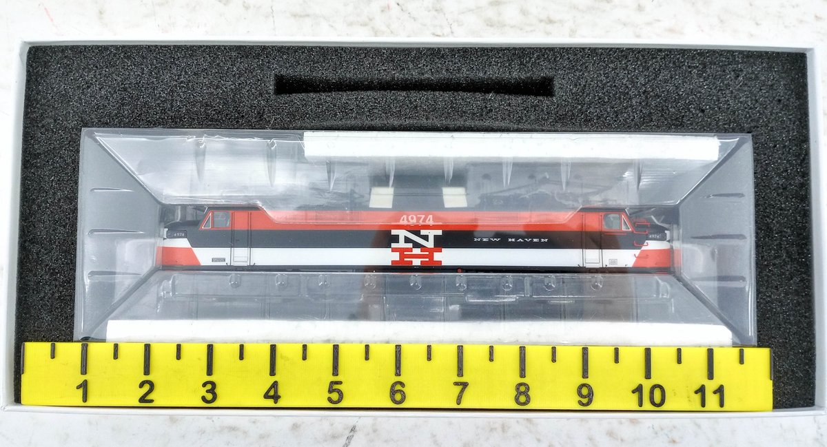 RAPIDO 84514 HO GAUGE PENN CENTRAL #4974 (EX NEW HAVEN) GE EP-5 ELECTRIC LOCOMOTIVE, OB  INV 263330820