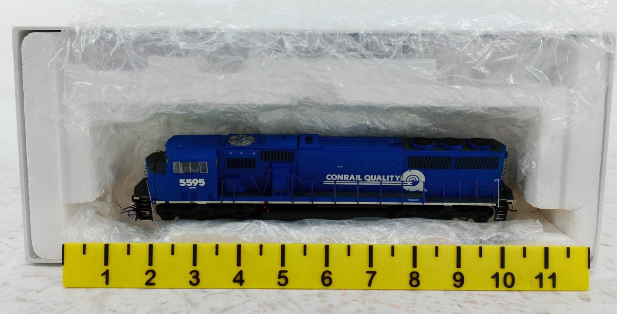 ATHEARN GENESIS HO GAUGE G67389 CONRAIL SD60I #5595 DIESEL LOCOMOTIVE, DCC & SOUND, OB  INV 263330823