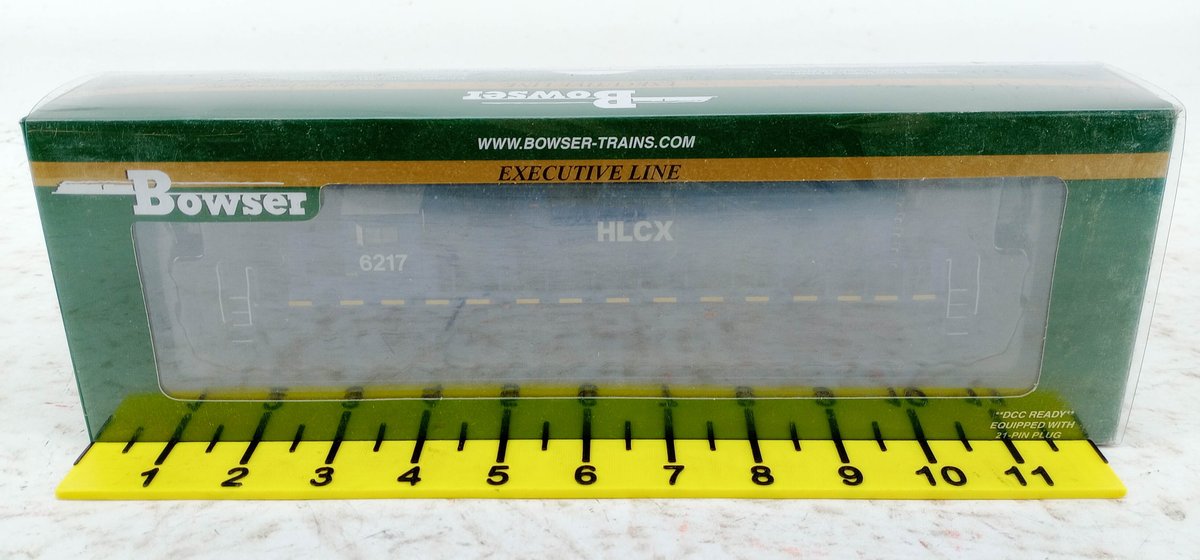 BOWSER HO GAUGE 24499 HLCX #6217 GMD SD40-2 LOCOMOTIVE W/ SOUND, OB  INV 263330828