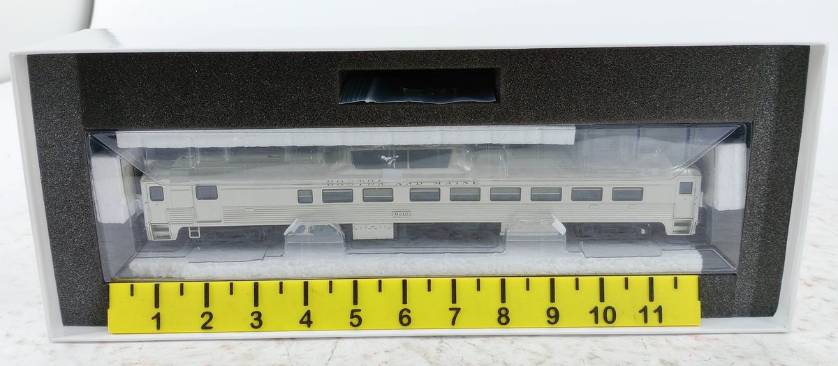 RAPIDO 16613 HO GAUGE BOSTON & MAINE BUDD RDC-2 #6212 DCC/SOUND, OB  INV 263330836