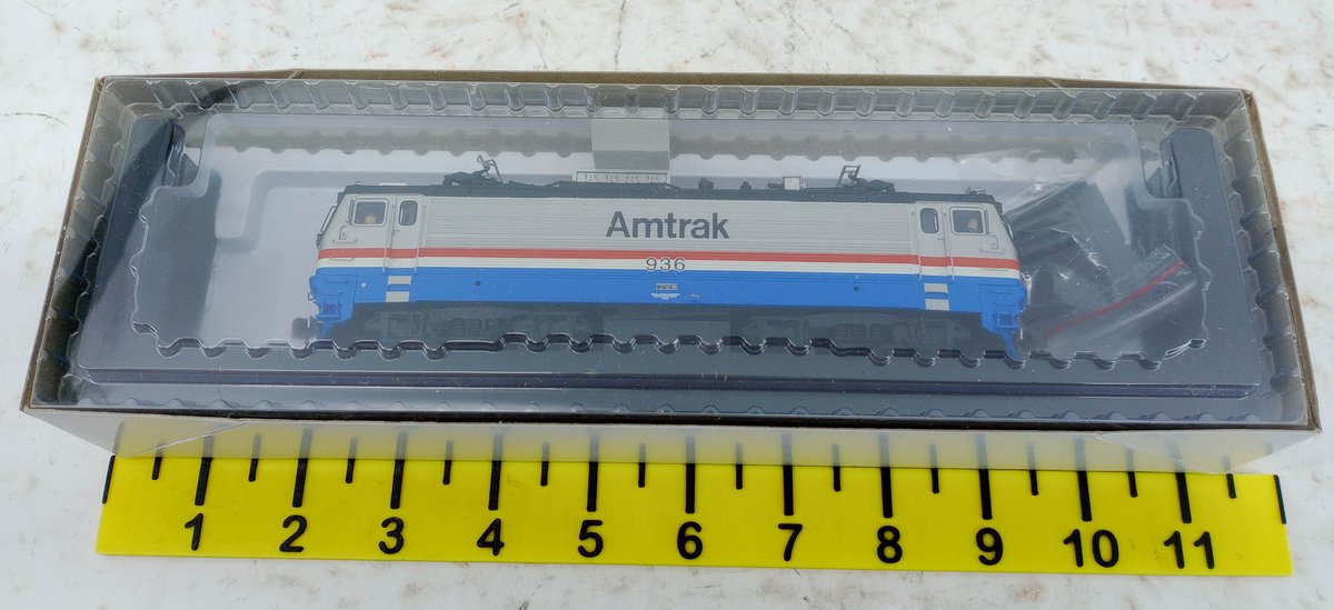 ATLAS 10001671 HO GAUGE AMTRAK PHASE III AEM-7 LOCOMOTIVE #936, OB  INV 263330844