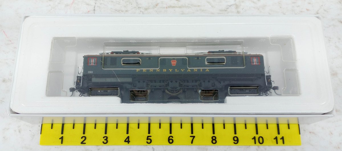 BROADWAY LIMITED 4703 HO GAUGE PRR P5A BOXCAB #4707 ELECTRIC LOCOMOTIVE, PARAGON3 SOUND/DCC, OB  INV 263330852
