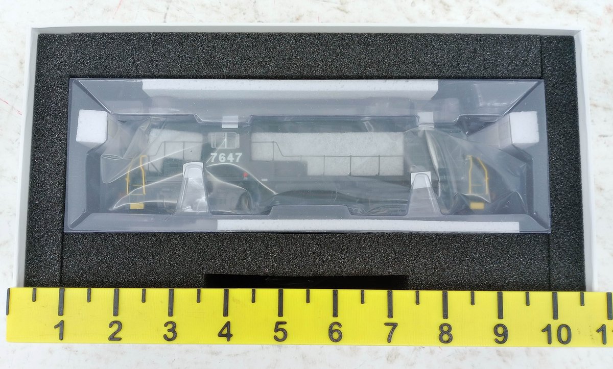 RAPIDO 31505 HO GAUGE CONRAIL PC PATCH ALCO RS-11 DCC/SOUND LOCOMOTIVE #7647, OB  INV 263330851