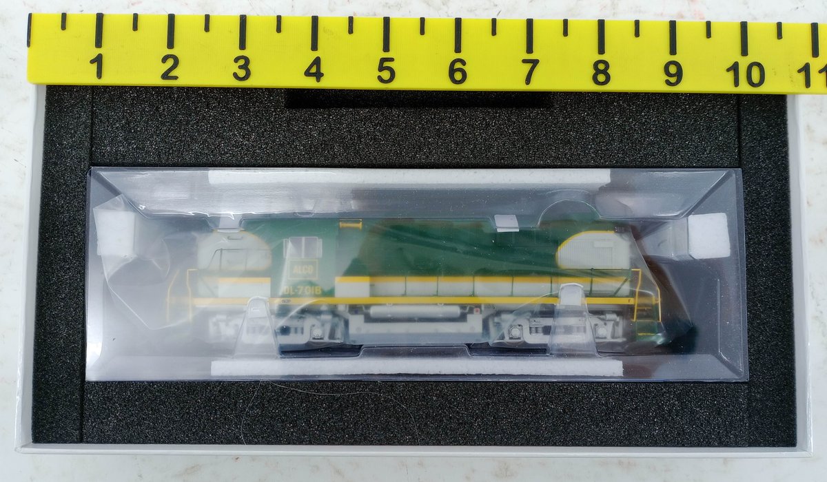 RAPIDO 31545 HO GAUGE ALCO DEMONSTRATOR RS-11 DL-701B DIESEL LOCOMOTIVE DCC/SOUND, OB  INV 263330868
