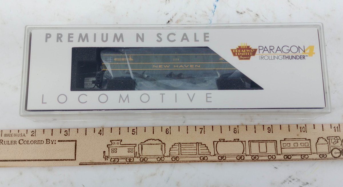 BROADWAY LIMITED 3968 NEW HAVEN P5A BOXCAB LOCOMOTIVE, OB INV 263330967