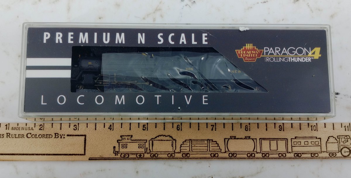 BROADWAY LIMITED 3977 NEW HAVEN USRA HVY MIKADO 3106 STEAM LOCOMOTIVE, OB INV 263330972
