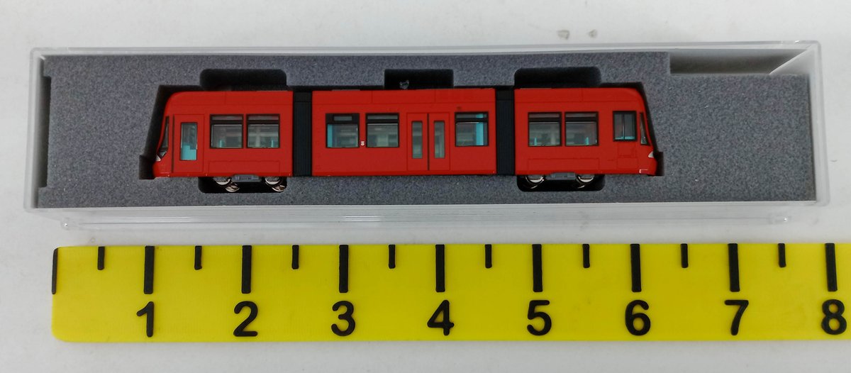 KATO 14-805-2 MYTRAM RED UNITRAM N GAUGE TRAM, OB INV 263331065