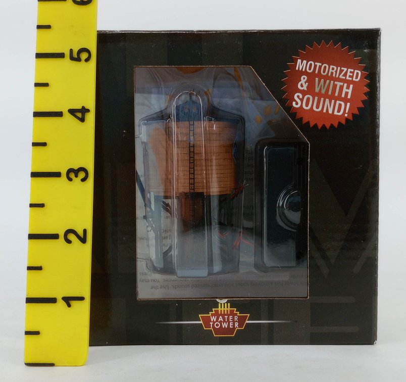 BROADWAY LIMITED 6134 NYC N SCALE WATER TOWER, MOTORIZED W/ SOUND, OB INV 263331073