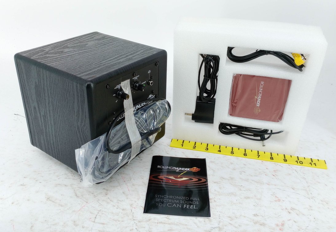 BROADWAY LIMITED 1698 ROLLING THUNDER N SCALE SUBWOOFER W/ RECEIVER KIT, OB INV 263331151