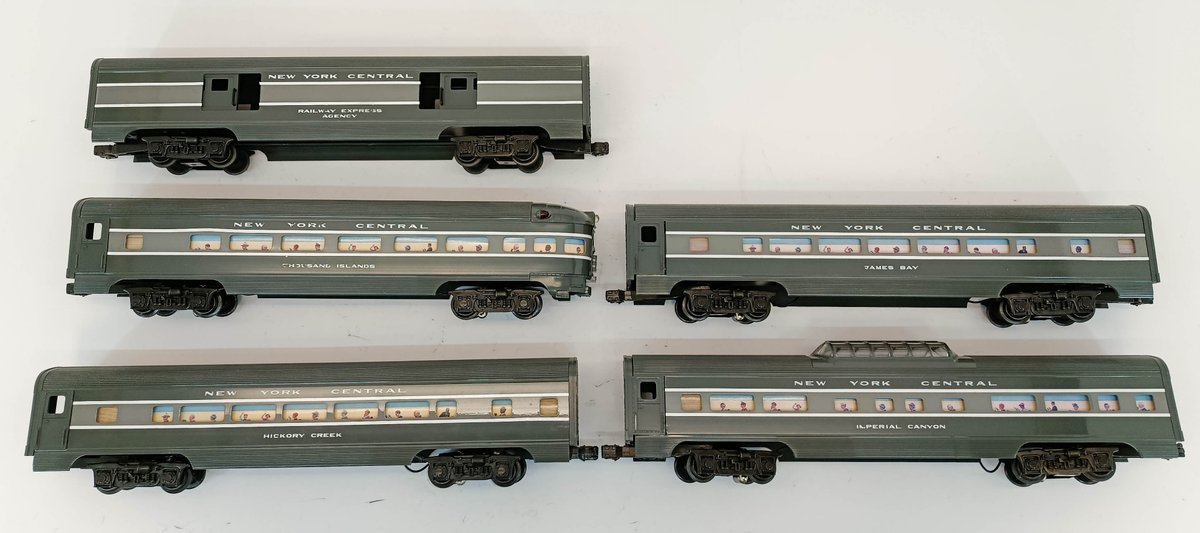 5 WILLIAMS NYC O GAUGE PASSENGER & EXPRESS CARS  INV 263350053