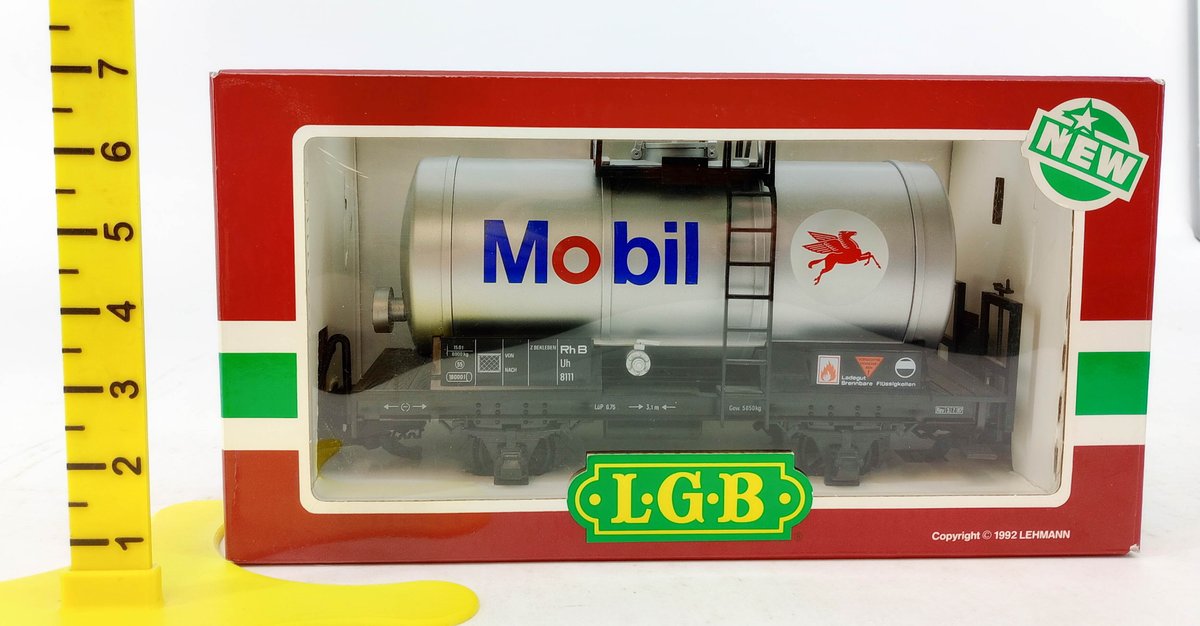LGB G GAUGE 4240 MOBIL TANK CAR, OB  INV 263440038
