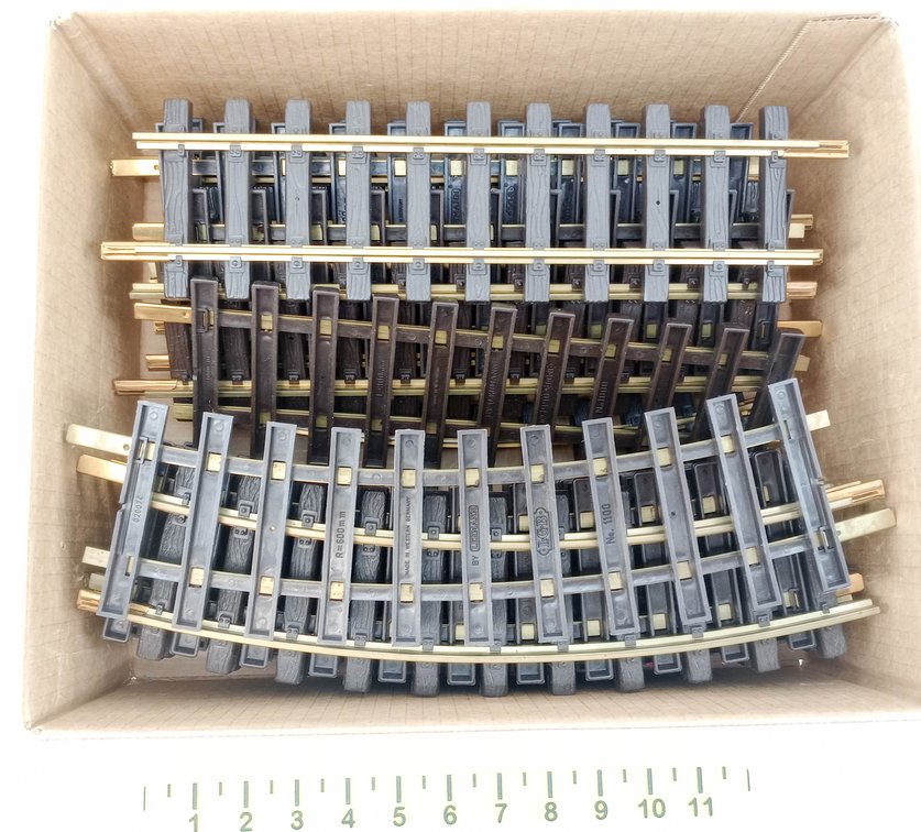 LGB 1100 G GAUGE CURVED & STRAIGHT TRACK SECTIONS  INV 263440042