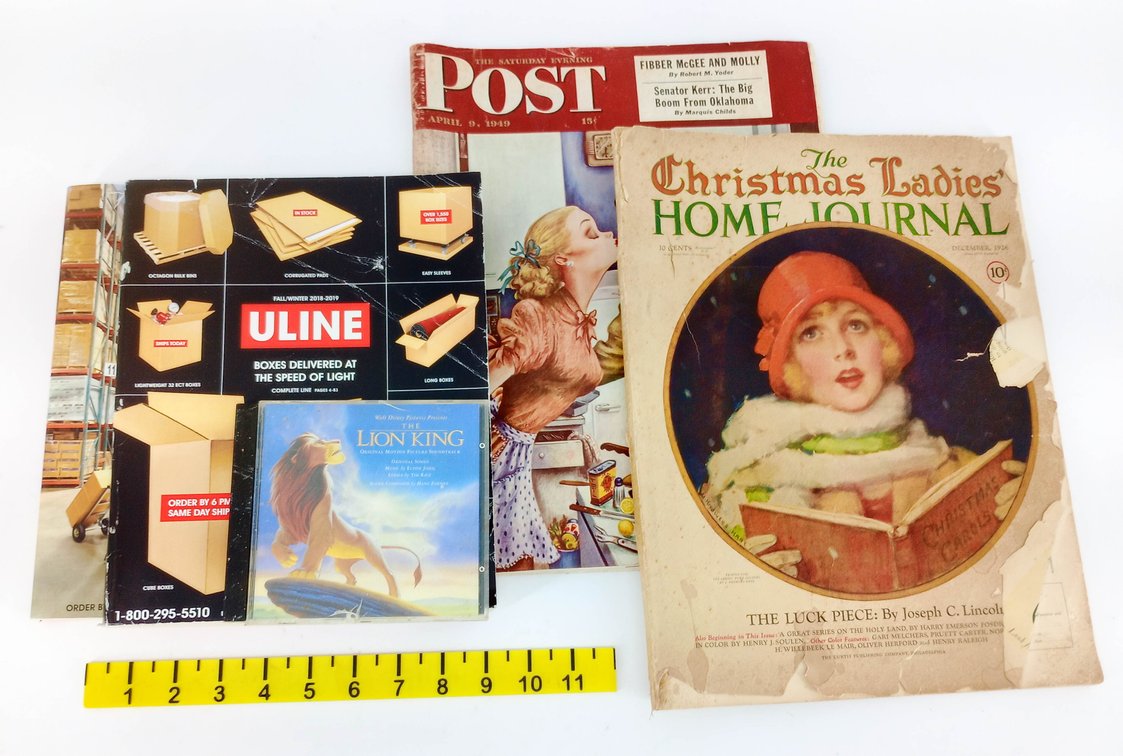 CHRISTMAS LADIES HOME JOURNAL 1926, THE POST 1949 & U-LINE CATALOGS  INV 263460004