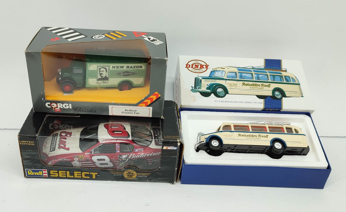 TOYS 3 CORGI DINKY, REVELL DIE CAST VEHICLES OBS  INV 262380677