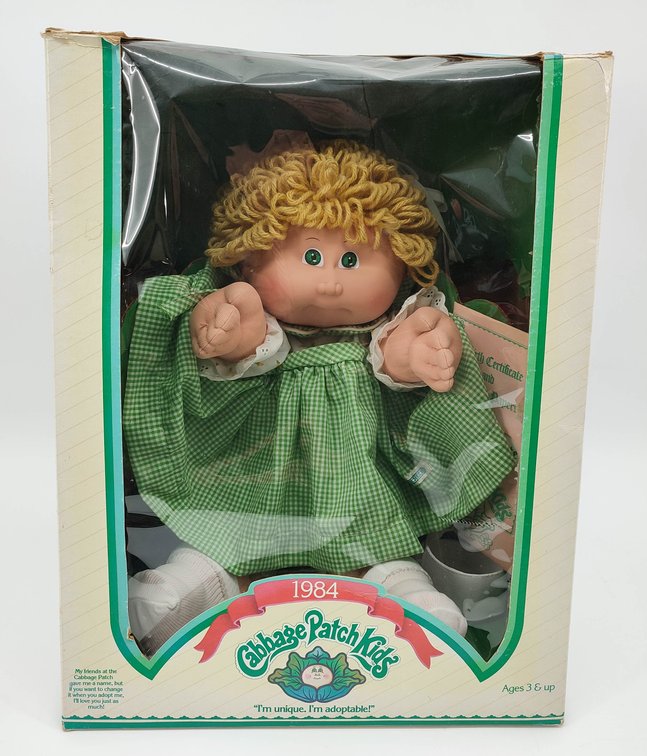 TOYS 1984 CABBAGE PATCH KIDS DOLL OB  INV 262380699