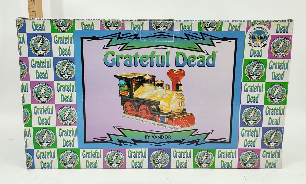 GRATEFUL DEAD TRAIN COOKIE JAR OB  INV 262380765