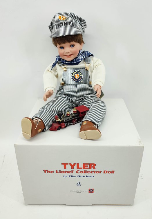 THE LIONEL COLLECTOR DOLL TYLER BY ELKE HUTCHENS OB  INV 262380768