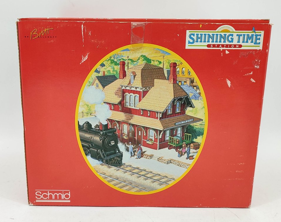 COLLECTIBLES SHINING TIME TRAIN STATION COOKIE JAR SCHMID BRITT ALLCROFT OB  INV 262380769