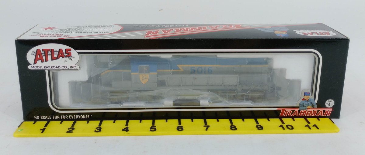ATLAS TRAINMAN HO 10 000 396 DELAWARE & HUDSON RS-36 LOCOMOTIVE #5016, OB  INV 262860064