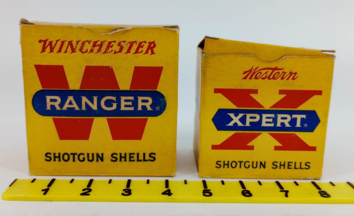 2 BOXES WINCHESTER RANGER 12 GA & WESTERN XPERT 20 GA 2 3/4IN 6 SHOT SHOTGUN SHELLS 2 OB  INV 260350032