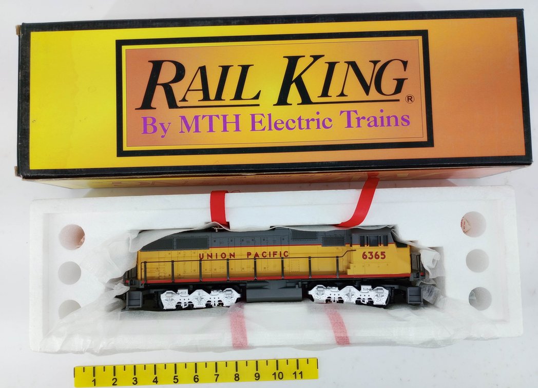 RAIL KING MTH O GAUGE SD60M UNION PACIFIC 6365 DIESEL LOCOMOTIVE, OB PRODUCTION SAMPLE  INV 263390232