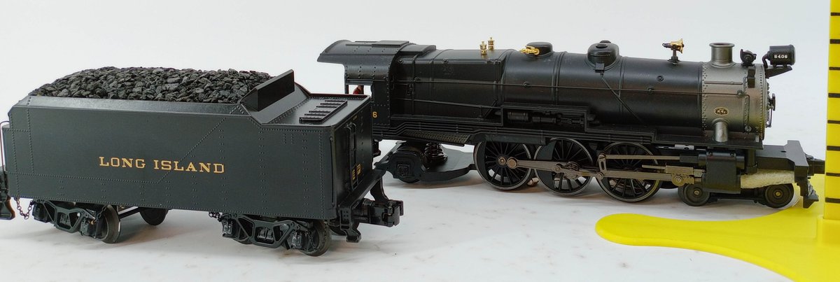 MTH RAILKING O GAUGE 30-1744-1 LONG ISLAND 4-6-2 K-4S STEAM LOCOMOTIVE & TENDER, OB  INV 263390235
