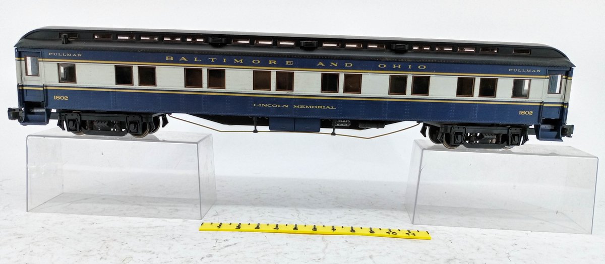 ARISTO-CRAFT G GAUGE 31802 BALTIMORE AND OHIO LINCOLN MEMORIAL PULLMAN PASSENGER CAR  INV 263390260