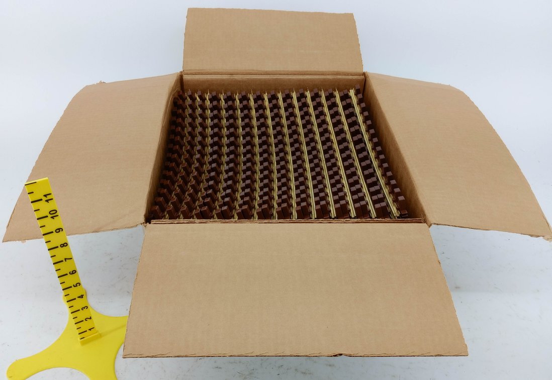G GAUGE 5 FT DIA CURVED BRASS TRACK SECTIONS, OB  INV 263390262