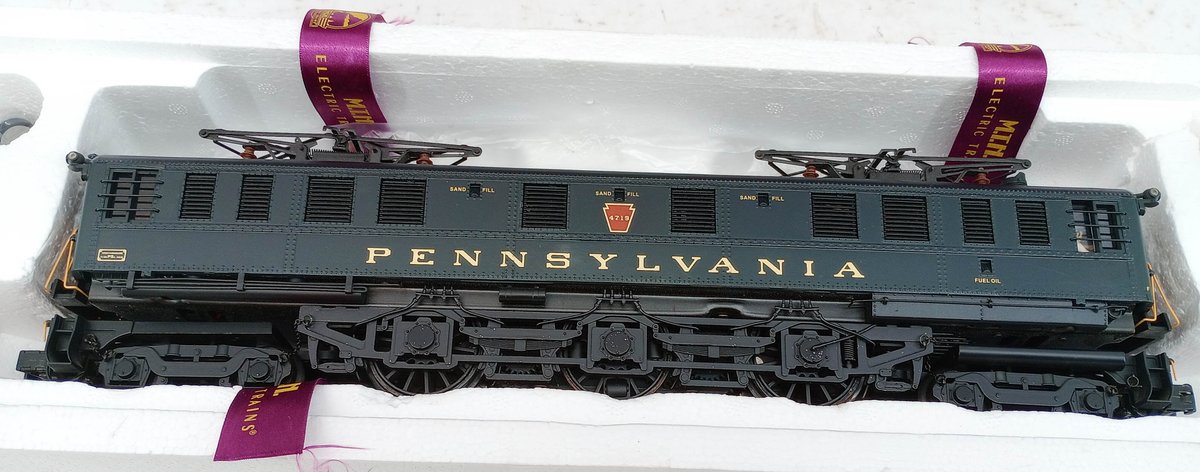 MTH O GAUGE 20-5619-1 PENNSYLVANIA 4719 P5A BOX CAB ELECTRIC ENGINE, PROTO-SOUND 2.0, OB  INV 263390283
