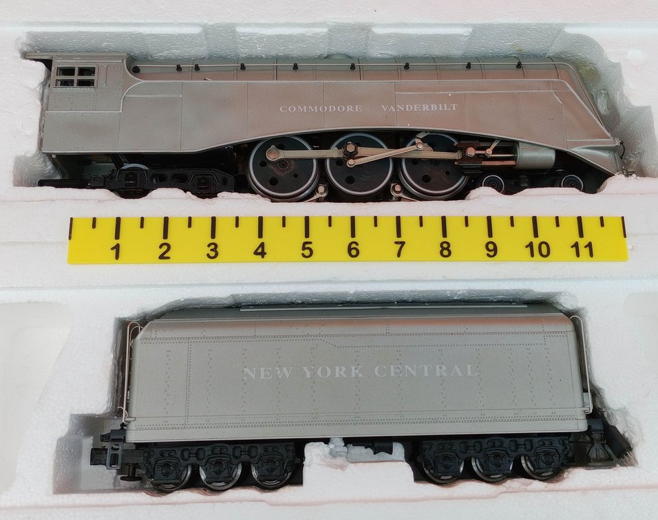 LIONEL O GAUGE 6-18045 NYC COMMODORE VANDERBILT 777 4-6-4 STEAM LOCOMOTIVE & TENDER, OB  INV 263390292