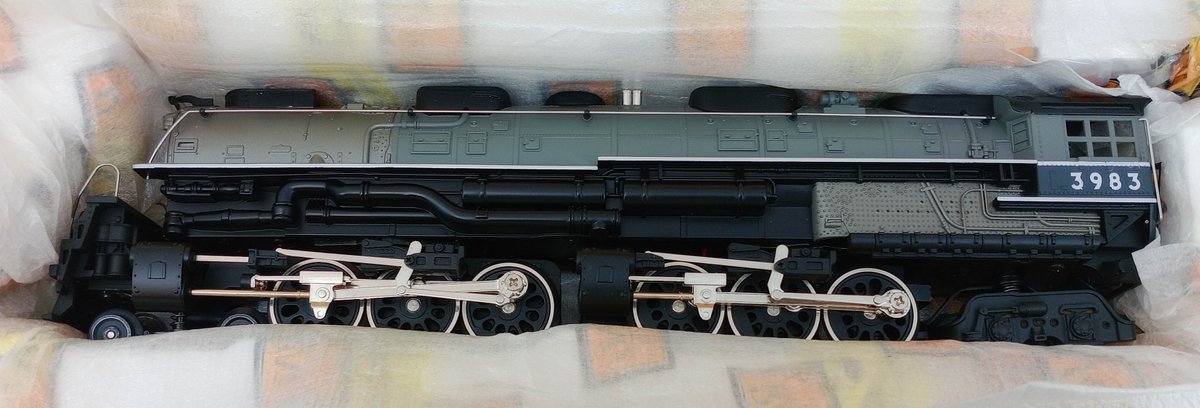 RAIL KING O GAUGE 30-1188-1 UNION PACIFIC 4-6-6-4 CHALLENGER STEAM ENGINE, OB  INV 263390304