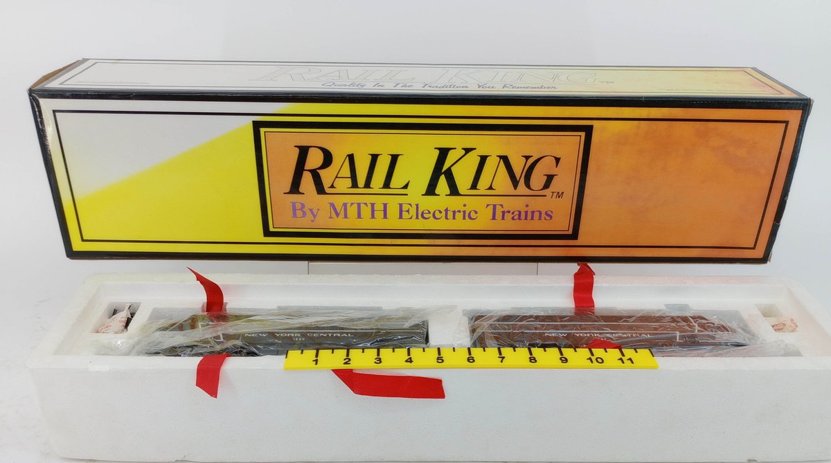 RAIL KING O GAUGE RK-2001 NYC F-3 DIESEL AA SET 1607/1606, OB  INV 263390303