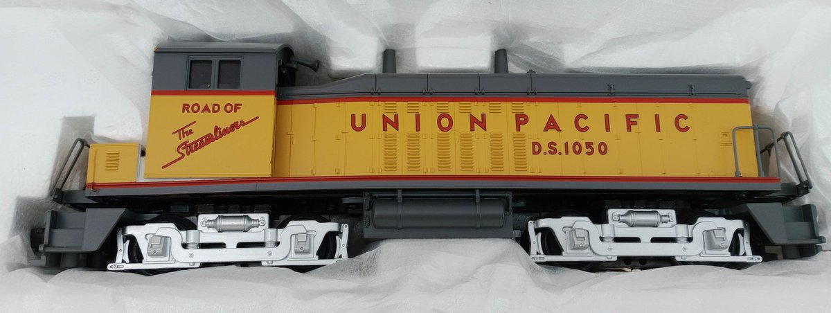 RAIL KING BY MTH O GAUGE 30-2138-1 UNION PACIFIC NW-2 SWITCHER DIESEL ENGINE W/ PROTOSOUND, OB  INV 263390311