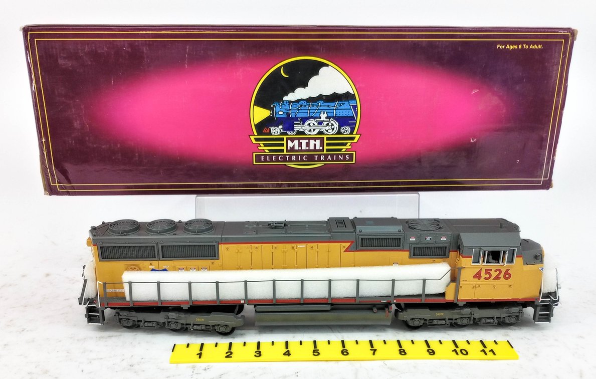 MTH O GAUGE PRODUCTION SAMPLE 20-2376-1 UNION PACIFIC SD70M DIESEL LOCOMOTIVE #4526, OB  INV 263390324