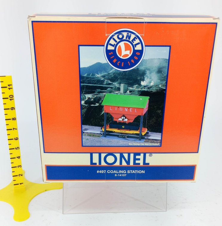 LIONEL O GAUGE 6-14107 #497 COALING STATION, OB  INV 263390387