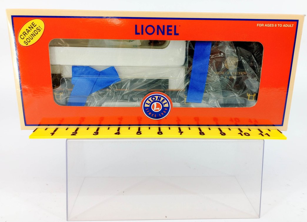 LIONEL O GAUGE 6-29878 SOUTHERN RAILSOUNDS BOOM CAR, OB  INV 263390398
