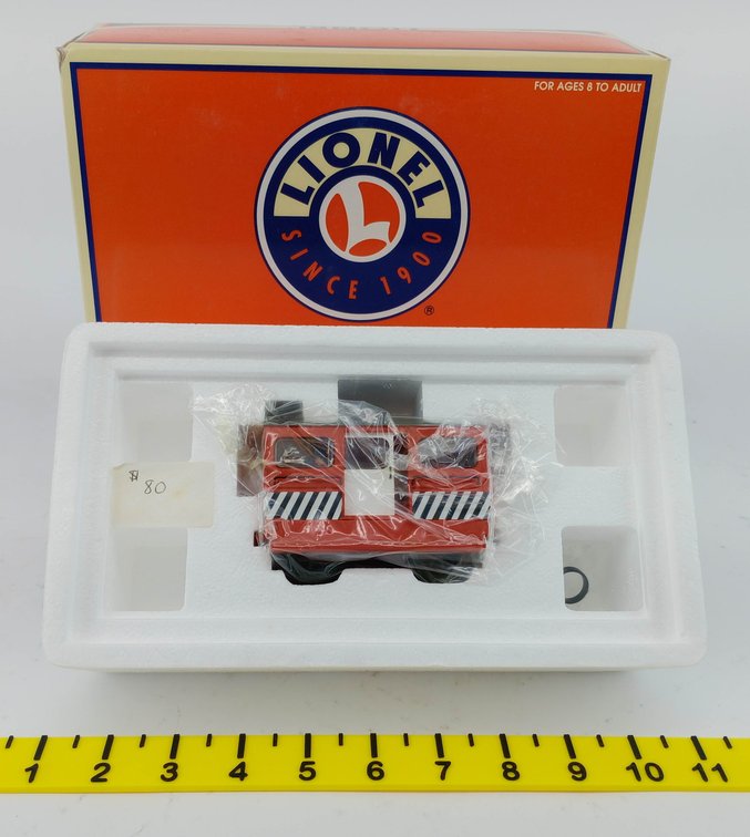 LIONEL O GAUGE 6-18468 CANADIAN NATIONAL SPEEDER, OB  INV 263390400