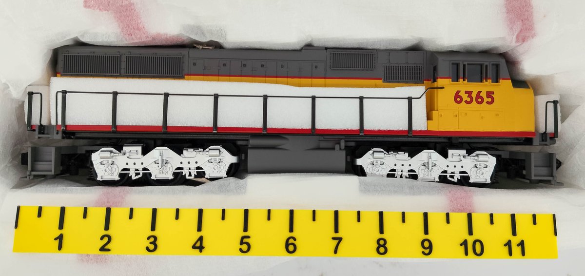 RAIL KING O GAUGE 30-21171 UNION PACIFIC SD60M DIESEL LOCOMOTIVE #6365 W/ PROTO, OB  INV 263390436