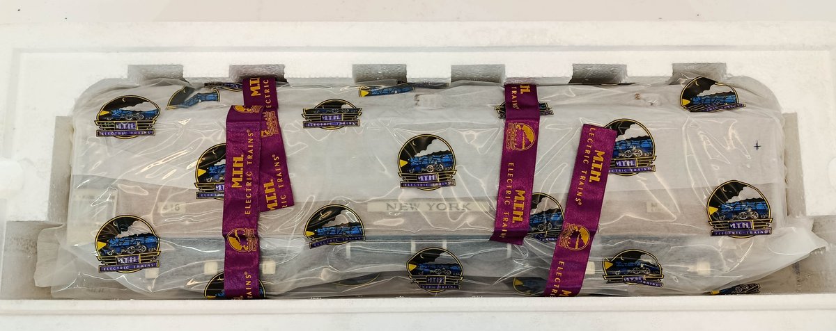 MTH 10-1135D #416 NEW YORK STATE CAR OBSERVATION STANDARD GAUGE, OB  INV 263410028