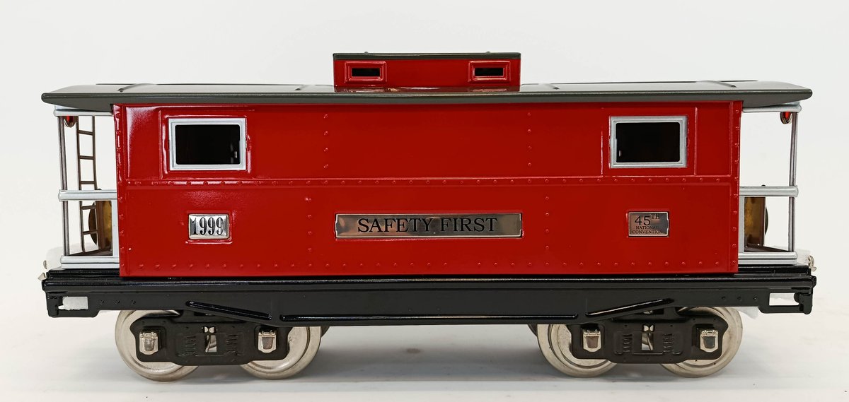 MTH 10-2001 TINPLATE TRADITIONS NO 217 TCA CABOOSE, STANDARD GAUGE, OB  INV 263410060
